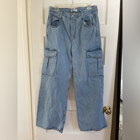 AGOLDE Minka Cargo Jeans Size 29 - Picture 2 of 6